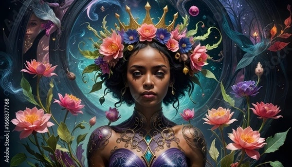 Obraz portrait of young woman 