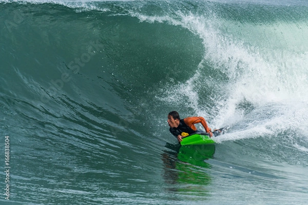 Obraz Bodyboarder in action
