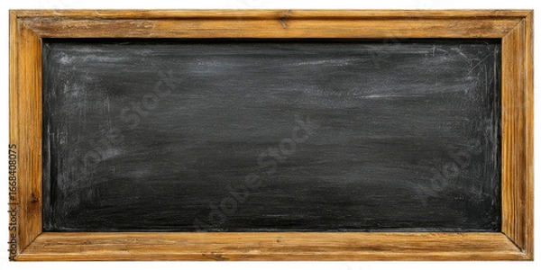 Obraz Aged wooden-framed chalkboard (1)
