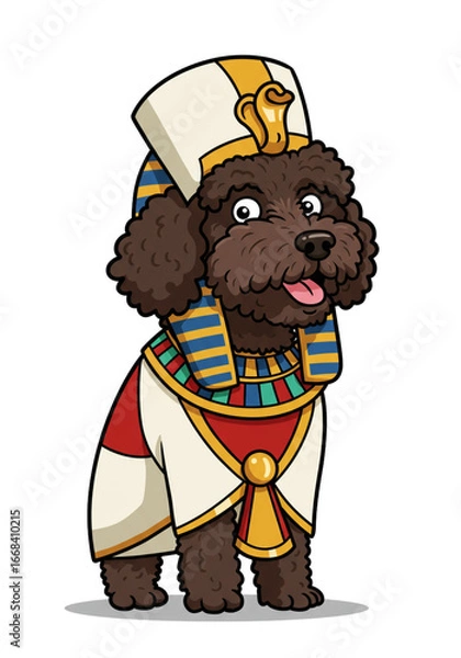 Fototapeta Funny Cartoon Dogs Collection | Vector-Style PNGs on White Background
