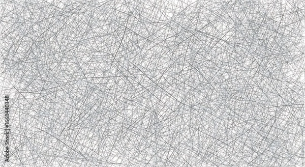 Obraz Abstract Scribble Texture Grayscale Chaos with Textured Lines