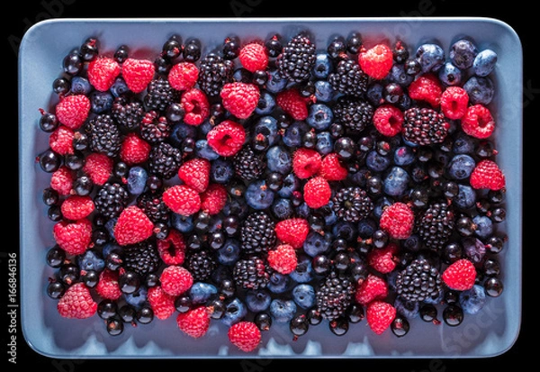 Fototapeta assorted fresh berries