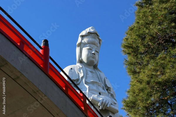 Obraz 高崎の大観音