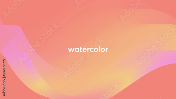 Obraz Modern Minimal Gradient, Abstract Background