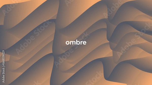 Obraz Modern Minimal Gradient, Abstract Background