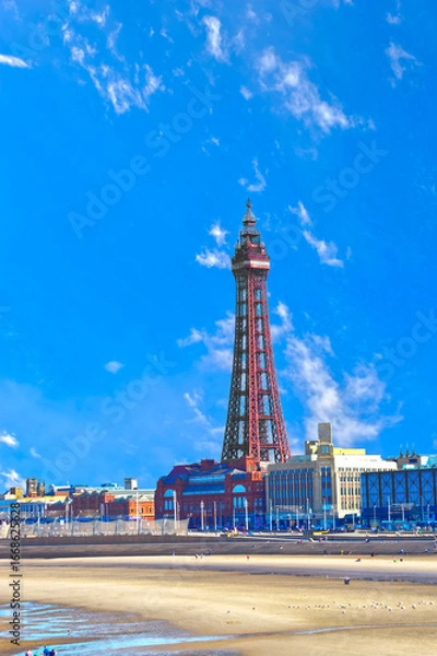 Fototapeta Blackpool Tower