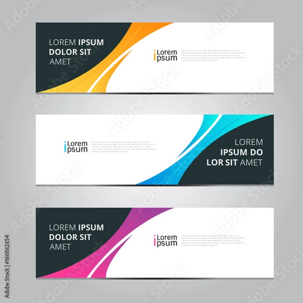 Fototapeta Vector design Banner background.