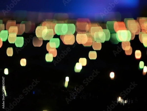Obraz abstract lights background