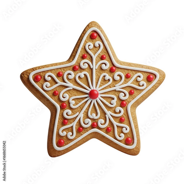 Obraz christmas star decoration