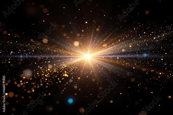 Obraz abstract background with stars