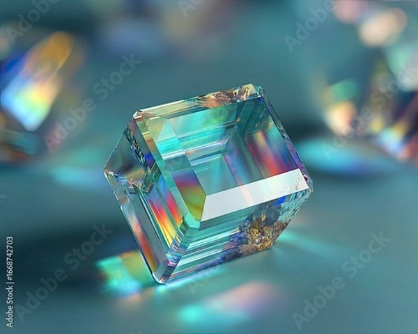 Obraz Crystalline Convergence (4)