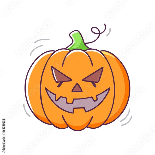 Fototapeta cackling-jack-o--lantern