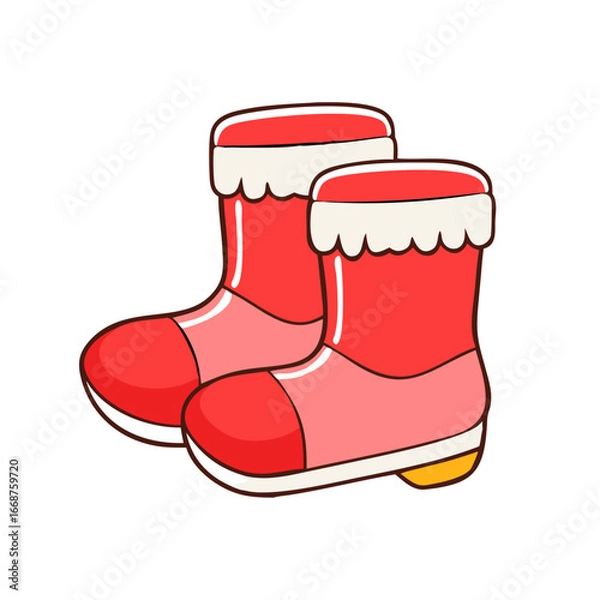 Obraz santa claus boots