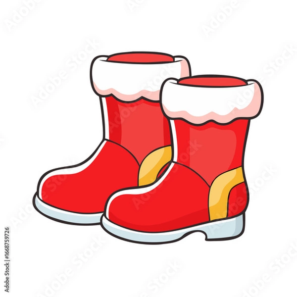 Obraz santa claus boots