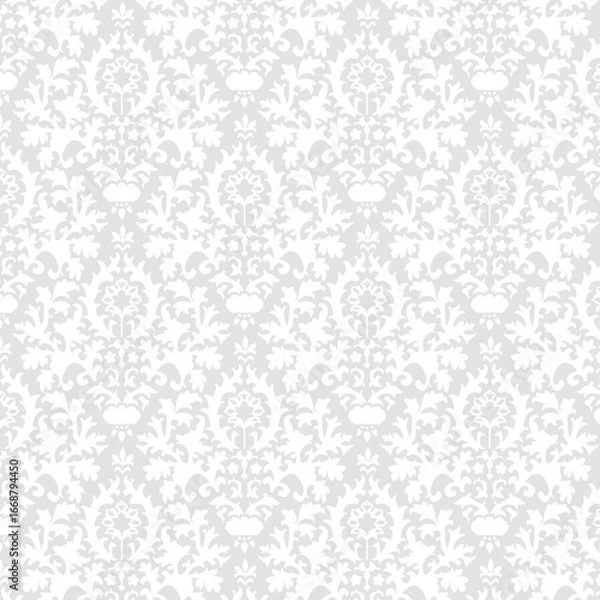 Fototapeta seamless damask pattern