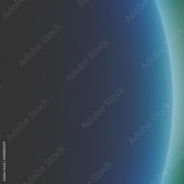 Fototapeta Abstract gradient blur background with grain texture and prism light effect. Retro modern aesthetic featuring vibrant glowing colors, soft focus, and chromatic tones.