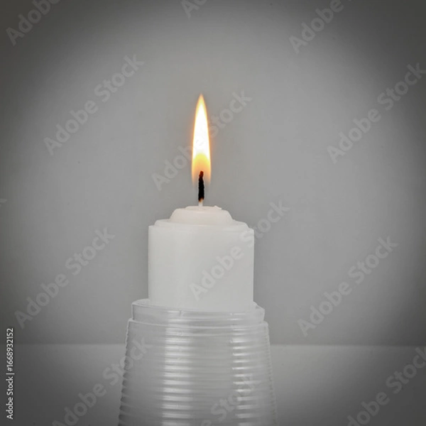 Obraz Vela com chama