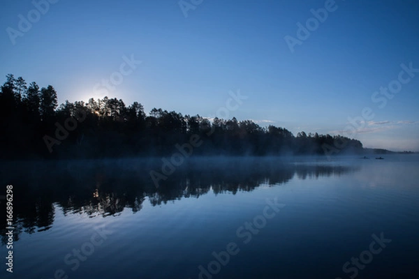 Obraz fog before sunrise