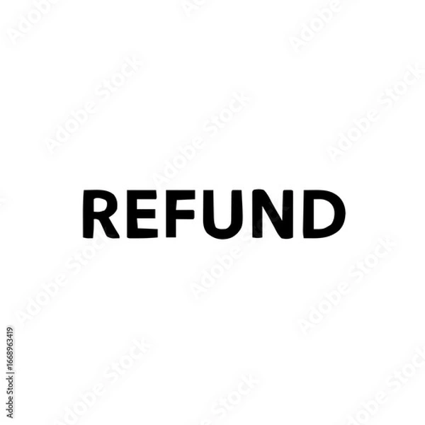 Fototapeta E‑COMMERCE – Refund
