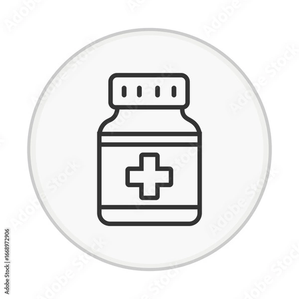 Obraz Medicine Bottle Icon