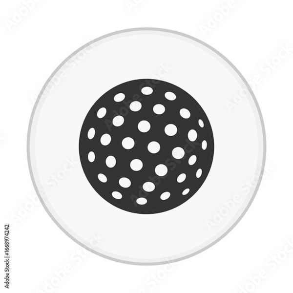 Fototapeta Golf Ball Icon