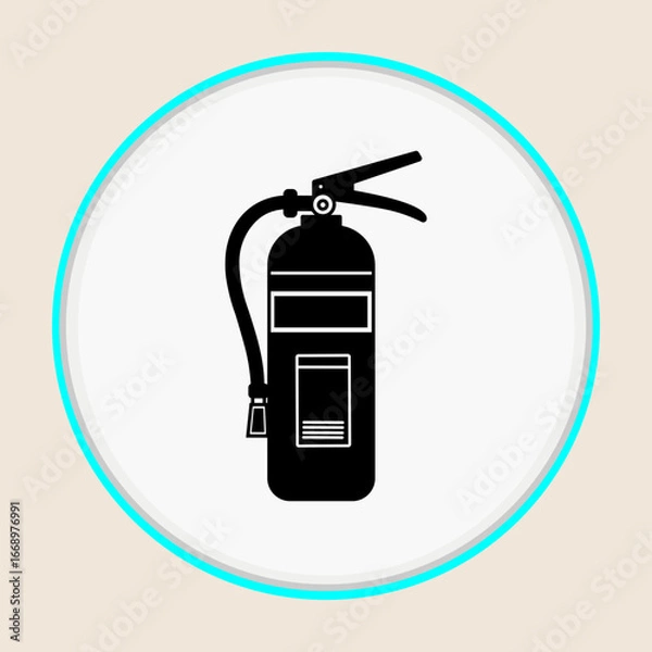 Obraz Fire extinguisher vector 