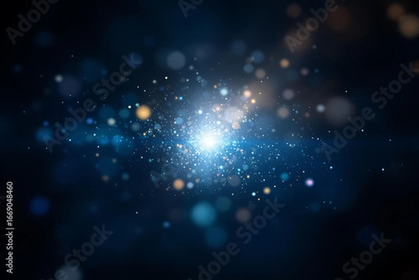 Obraz shining cosmos background