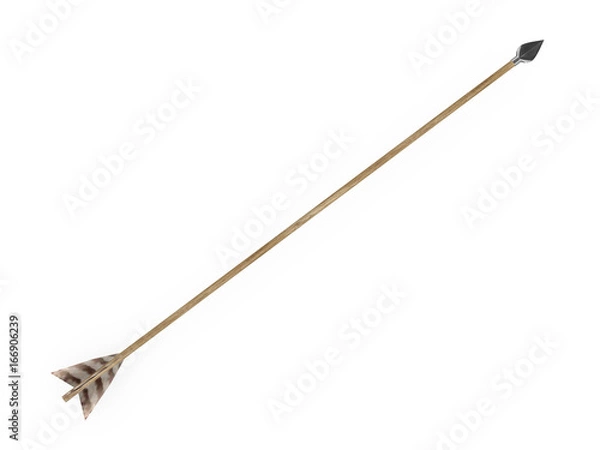 Obraz medieval arrow 3d rendering