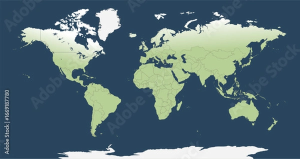 Fototapeta 25_WORLD MAP_HI DETAILDE_001