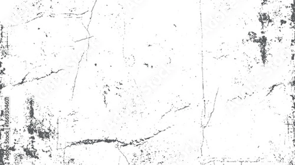 Fototapeta Cracked grunge wall background. Vintage distressed texture. Abstract rough surface design for old graphic design projects.