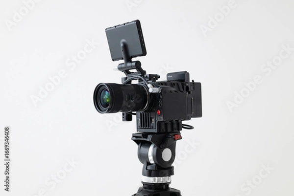 Fototapeta シネマカメラ　動画撮影　ビデオカメラ