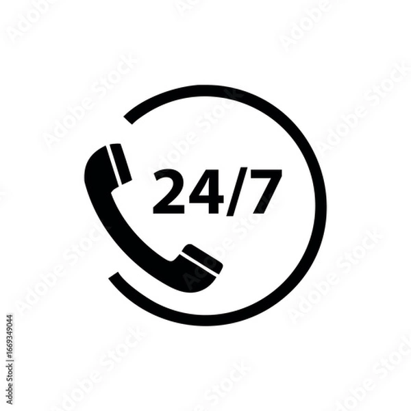 Obraz 24/7 Phone Support Icon