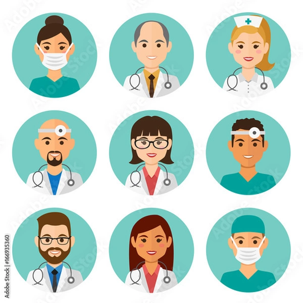 Obraz Medicine round avatar