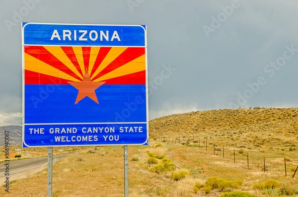 Obraz Arizona Welcome Sign