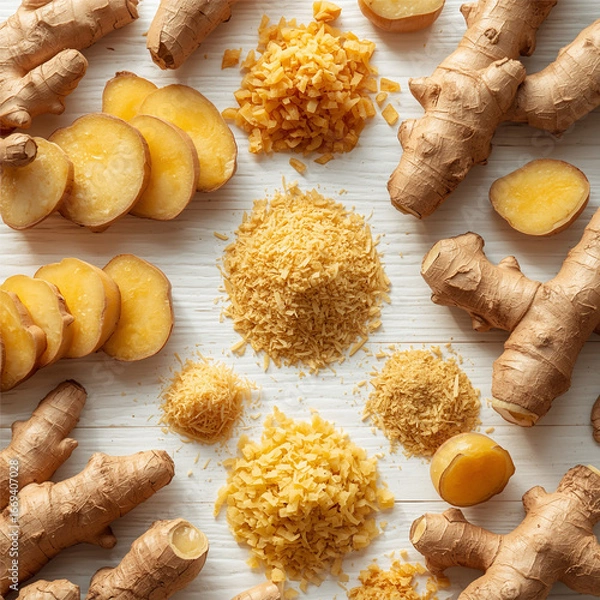 Obraz Ginger and spices