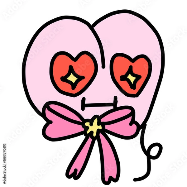 Fototapeta Balloon with Bow