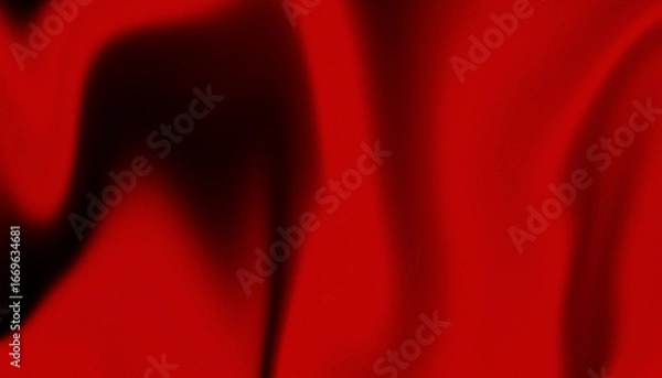 Obraz Abstract red dark gradient fluid wave background modern vibrant digital design art