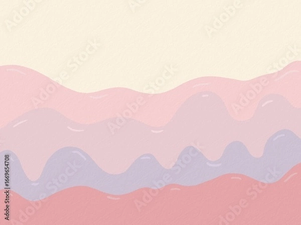 Fototapeta pink abstract background waves