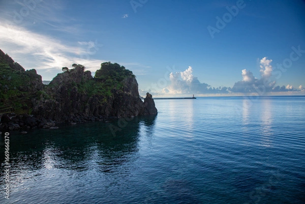 Obraz 奄美大島の夏の海。