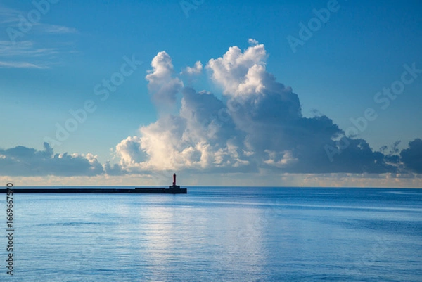 Obraz 奄美大島の夏の海。