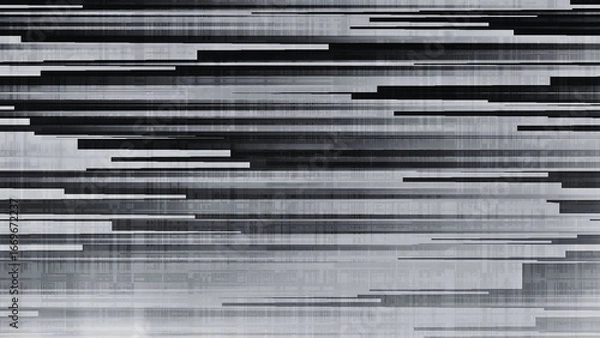 Fototapeta グレーのスピードライン｜高速グラデーション｜ボーダーライン