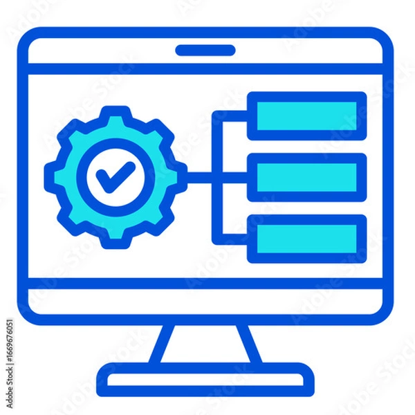 Fototapeta App Development  Icon Element For Design