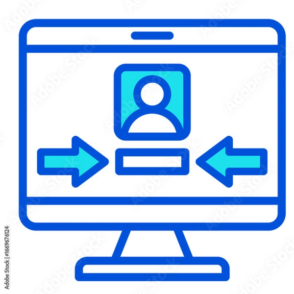 Fototapeta Log In  Icon Element For Design