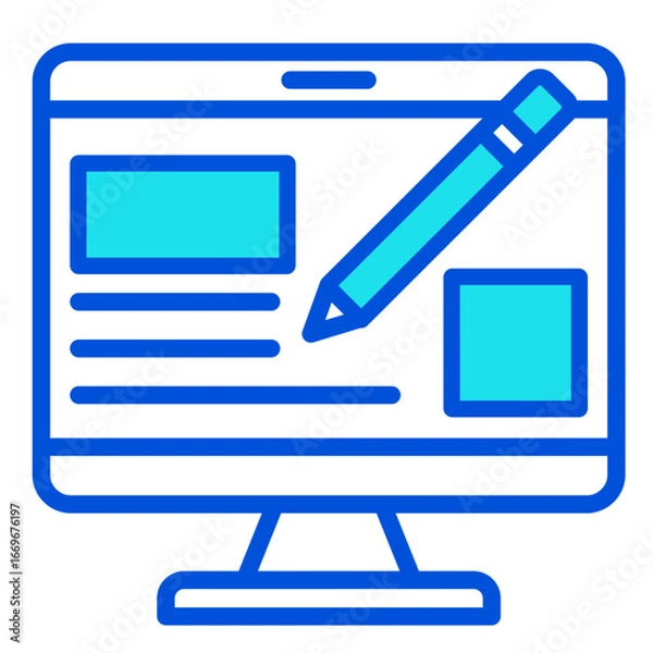 Fototapeta Web Design  Icon Element For Design