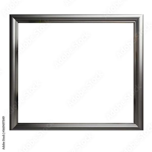 Obraz silver picture frame PNG