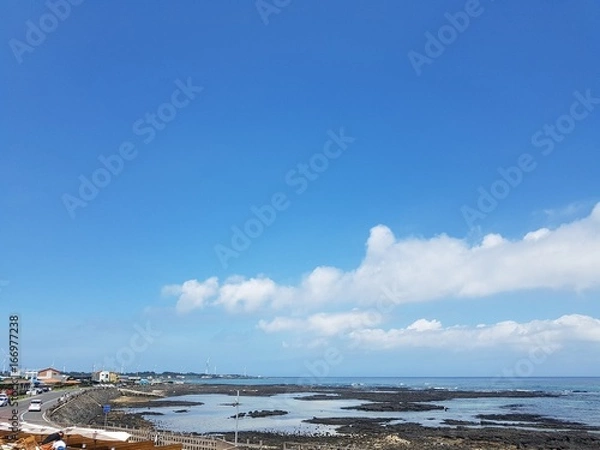 Obraz 파란하늘과 구름 그리고,바다