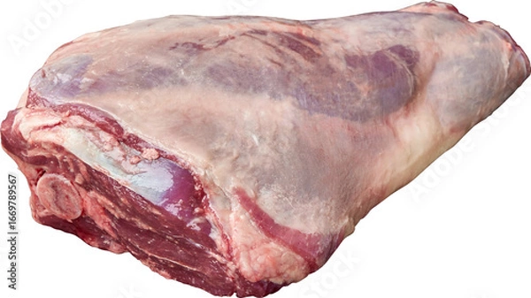 Obraz Goat Meat Isolated On Transparent Background