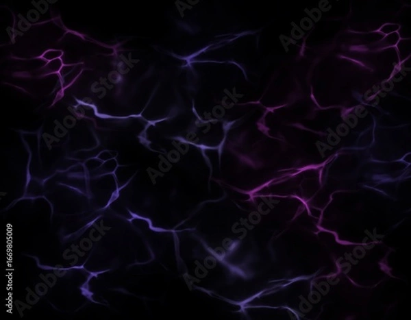 Obraz abstract pattern of lightning galaxy on dark background