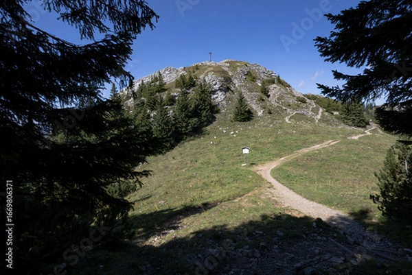 Obraz Blick auf den Taubenstein Richtung Norden