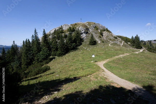 Obraz Blick auf den Taubenstein Richtung Norden
